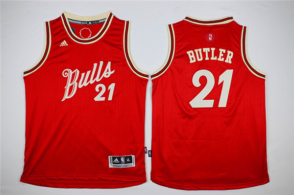 NBA Youth Chicago Bulls #21 Butler red Game Nike Jerseys->youth nba jersey->Youth Jersey